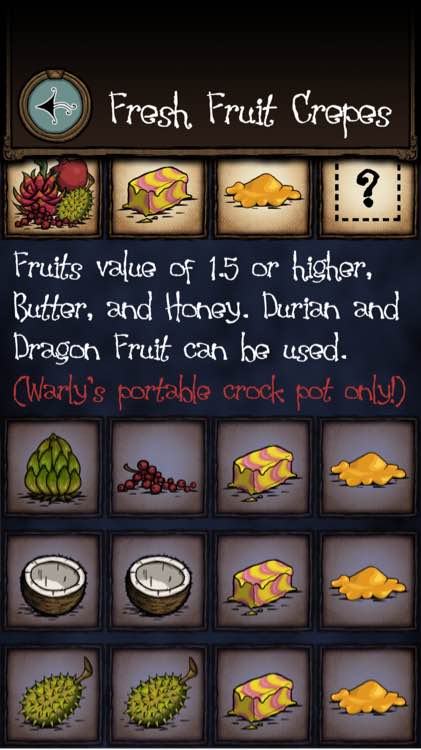 飢荒 (Don't Starve) 海難食譜大全與推薦做法分享