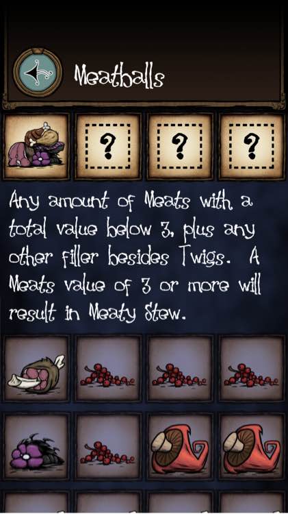 飢荒 (Don't Starve) 海難食譜大全與推薦做法分享