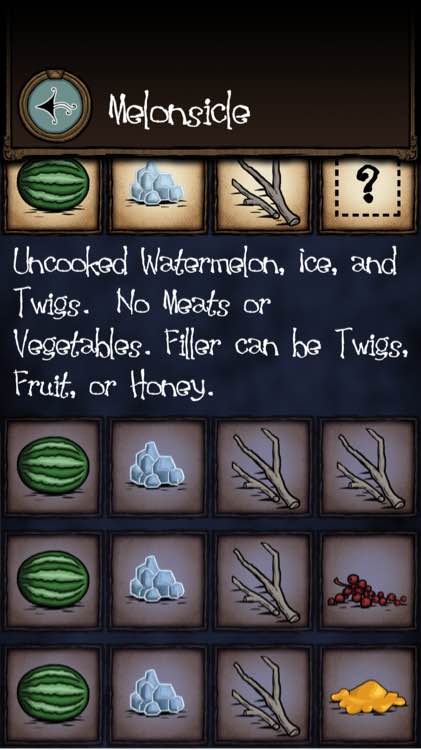 飢荒 (Don't Starve) 海難食譜大全與推薦做法分享