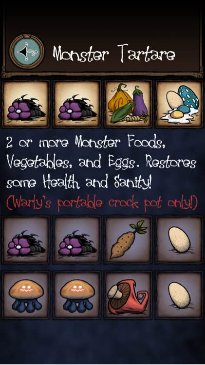 飢荒 (Don't Starve) 海難食譜大全與推薦做法分享