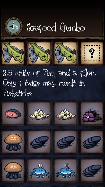 飢荒 (Don't Starve) 海難食譜大全與推薦做法分享