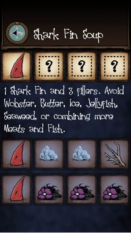 飢荒 (Don't Starve) 海難食譜大全與推薦做法分享