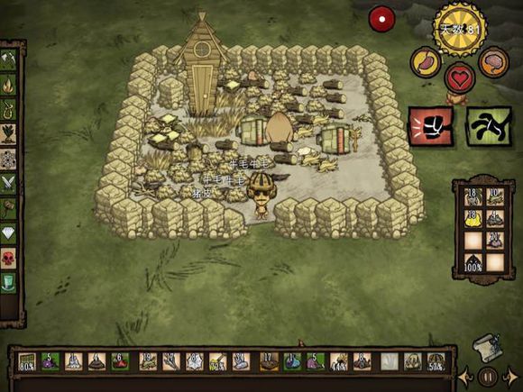 飢荒 (Don't Starve) 蜘蛛女王無傷打法圖文教學