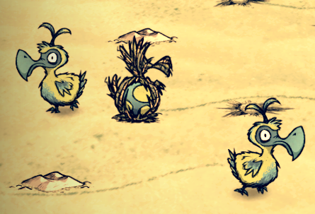 飢荒 (Don't Starve) 海難渡渡鳥屬性特徵與繁殖方法圖文說明