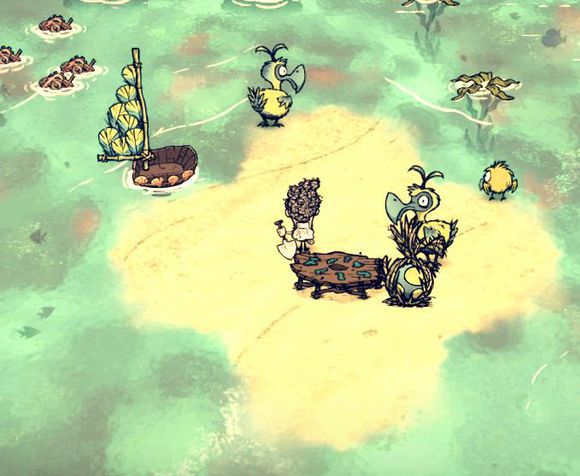 飢荒 (Don't Starve) 海難渡渡鳥屬性特徵與繁殖方法圖文說明