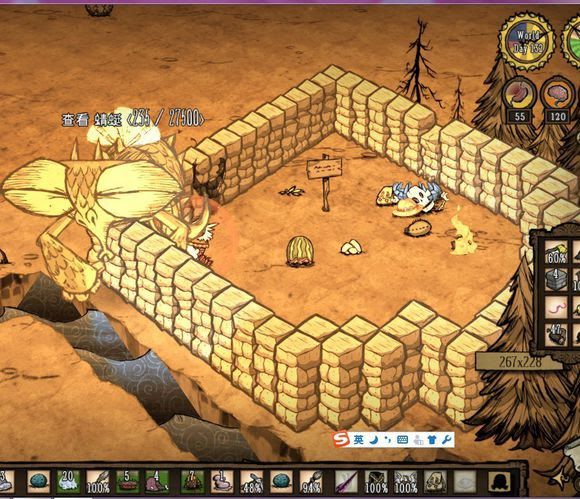 飢荒 (Don't Starve) 單殺連線版龍蠅圖文教學