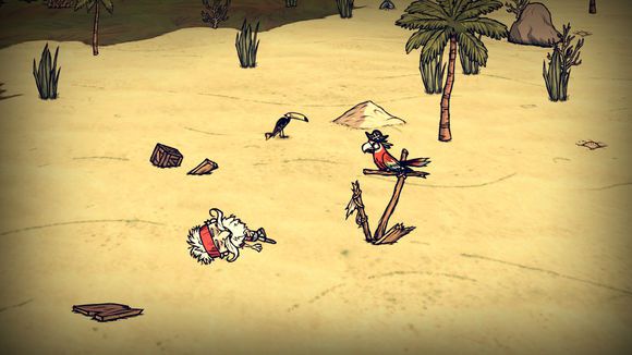 飢荒 (Don't Starve) 海難海盜船長生存流程圖文攻略