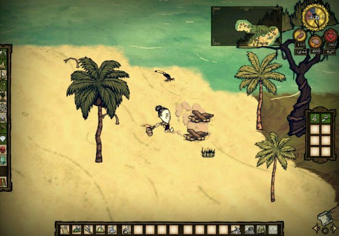 飢荒 (Don't Starve) 海難老奶奶流程生存圖文攻略