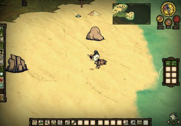 飢荒 (Don't Starve) 海難老奶奶流程生存圖文攻略