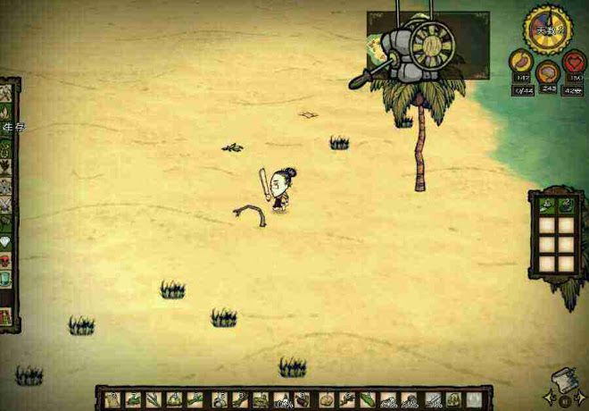 飢荒 (Don't Starve) 海難老奶奶流程生存圖文攻略