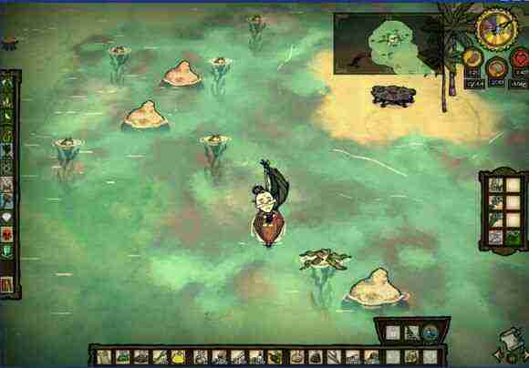 飢荒 (Don't Starve) 海難老奶奶流程生存圖文攻略