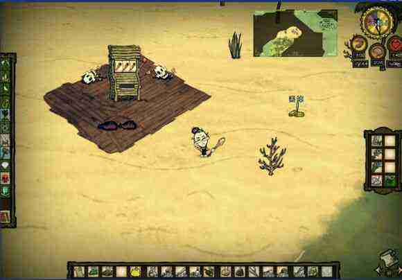 飢荒 (Don't Starve) 海難老奶奶流程生存圖文攻略
