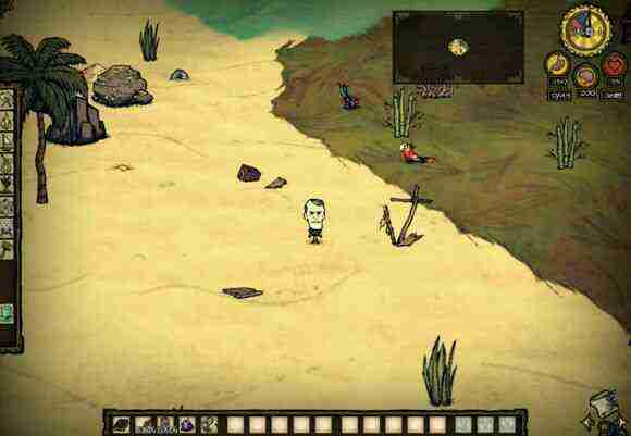 飢荒 (Don't Starve) 海難老奶奶流程生存圖文攻略