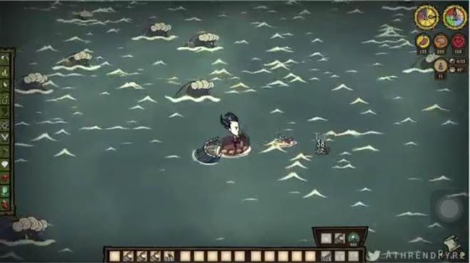 飢荒 (Don't Starve) 海難新BOSS海怪Quacken召喚方法與掉落