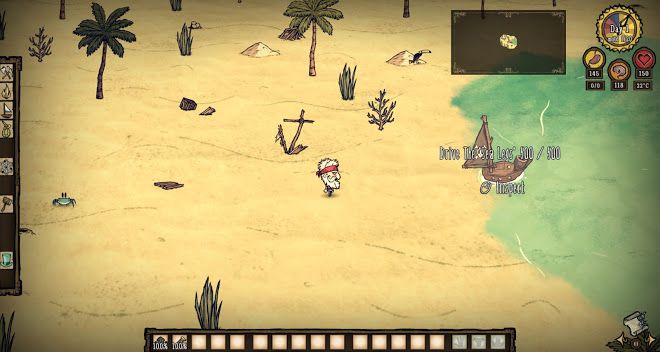 飢荒 (Don't Starve) 海盜船長解鎖圖文教學