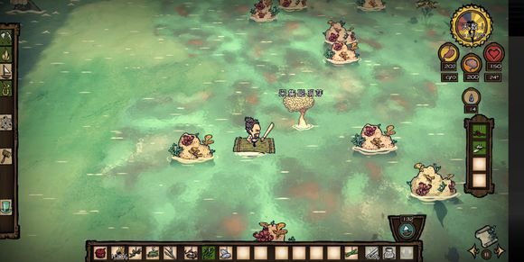 飢荒 (Don't Starve) 海難人物物品道具資料大全與生存攻略