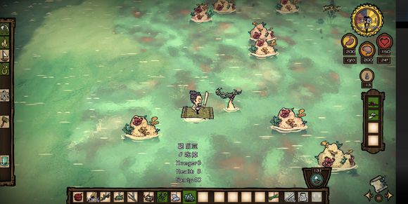 飢荒 (Don't Starve) 海難人物物品道具資料大全與生存攻略