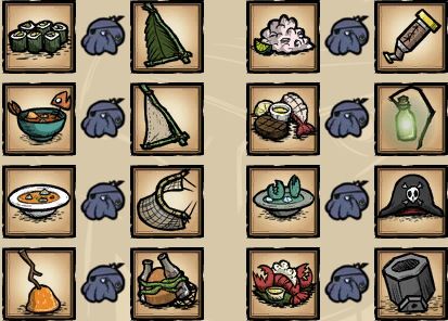 飢荒 (Don't Starve) 海難人物物品道具資料大全與生存攻略