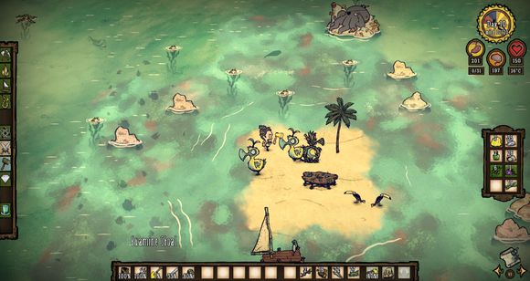 飢荒 (Don't Starve) 海難人物物品道具資料大全與生存攻略