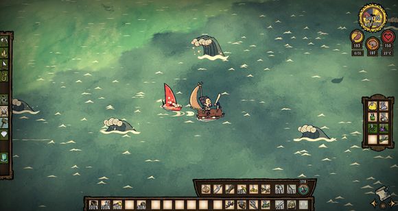 飢荒 (Don't Starve) 海難人物物品道具資料大全與生存攻略