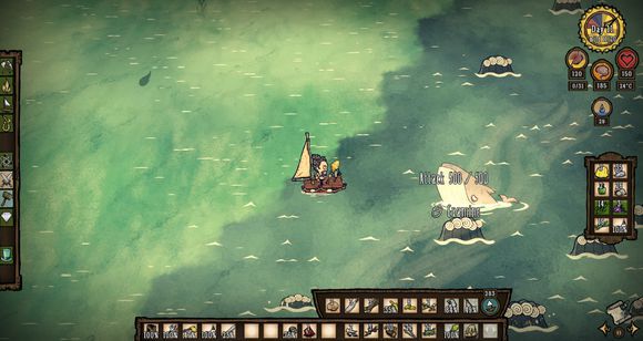 飢荒 (Don't Starve) 海難人物物品道具資料大全與生存攻略