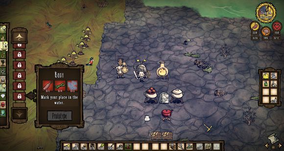 飢荒 (Don't Starve) 海難人物物品道具資料大全與生存攻略