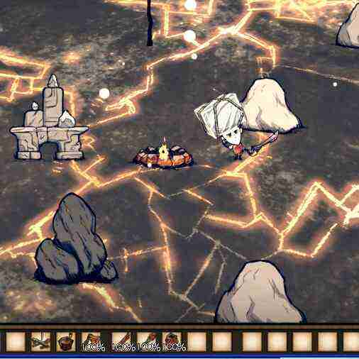 飢荒 (Don't Starve) 海難黑石科技解鎖圖文教學