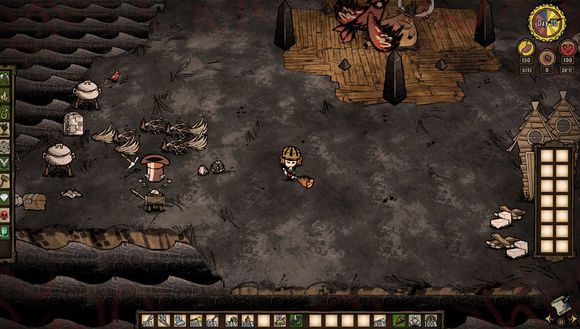 飢荒 (Don't Starve) 巨人的統治直接穿越海難圖文測試