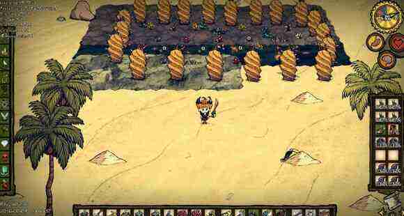 飢荒 (Don't Starve) 海難黑曜石科技與火山植物等技巧詳解