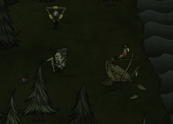 飢荒 (Don't Starve) 海難與巨人國相互穿越方法