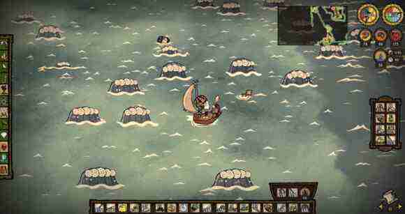 飢荒 (Don't Starve) 海難老奶奶生存玩法圖文攻略