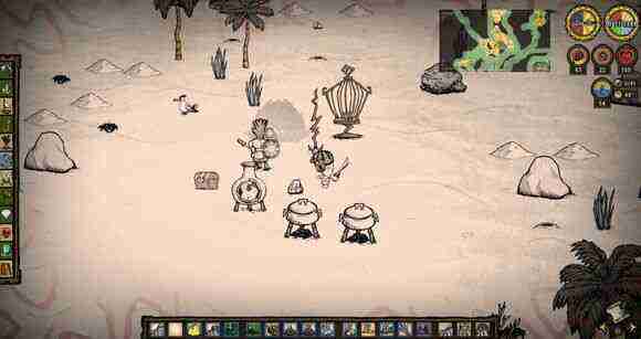 飢荒 (Don't Starve) 海難老奶奶生存玩法圖文攻略