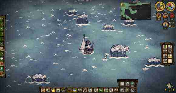 飢荒 (Don't Starve) 海難老奶奶生存玩法圖文攻略