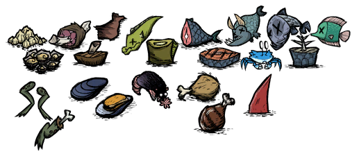 飢荒 (Don't Starve) 食物屬性與烹飪技巧詳解