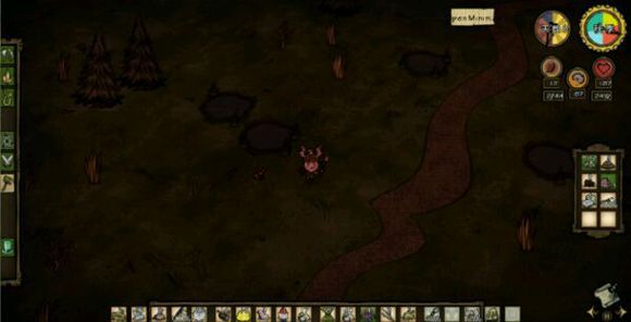 飢荒 (Don't Starve) 選家豬王與小切等技巧圖文詳解