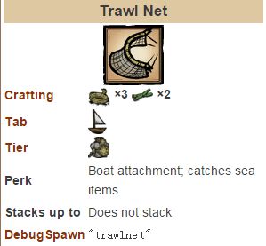 飢荒 (Don't Starve) 海難全物品食物合成方法與介紹