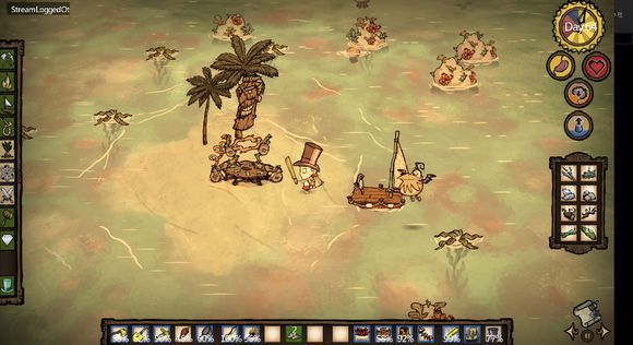 飢荒 (Don't Starve) 海難玩法與注意事項整理