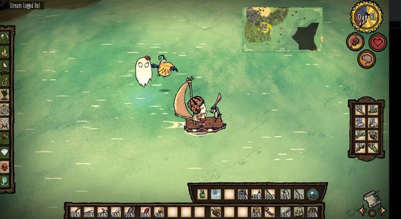飢荒 (Don't Starve) 海難玩法與注意事項整理