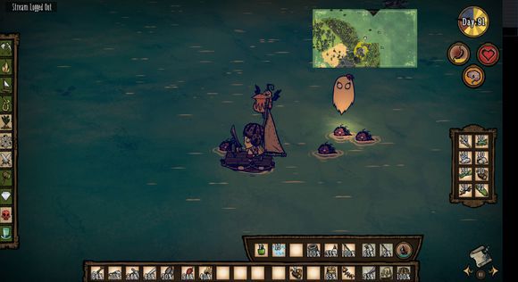 飢荒 (Don't Starve) 海難玩法與注意事項整理