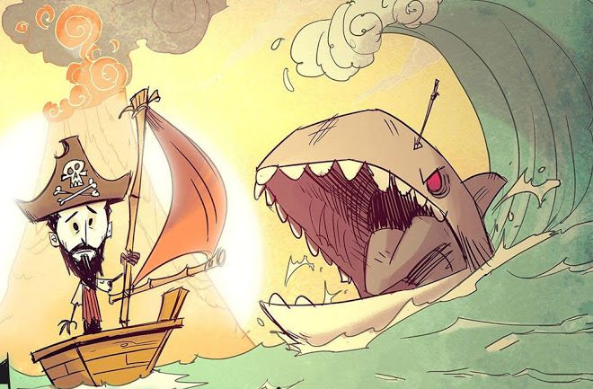 飢荒 (Don't Starve) 海難船在陸地行駛BUG方法