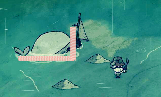 飢荒 (Don't Starve) 海難船在陸地行駛BUG方法