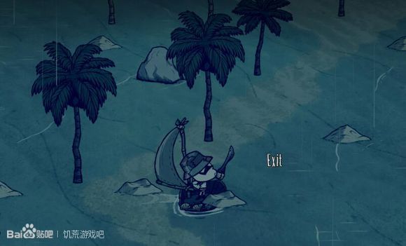 飢荒 (Don't Starve) 海難船在陸地行駛BUG方法