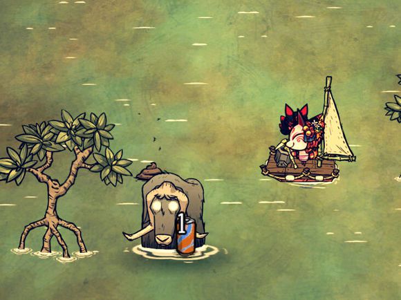 飢荒 (Don't Starve) 海難千年狐娛樂玩法圖文解析