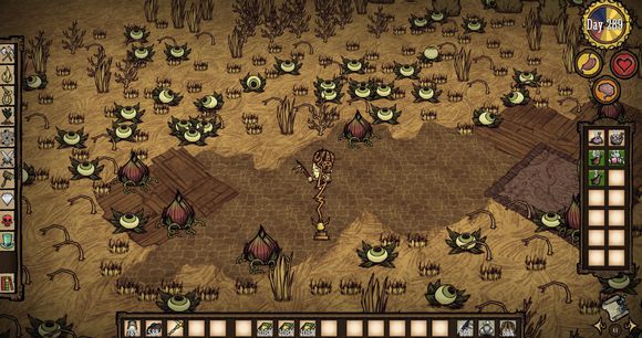飢荒 (Don't Starve) 食人花生長與採集高效方法