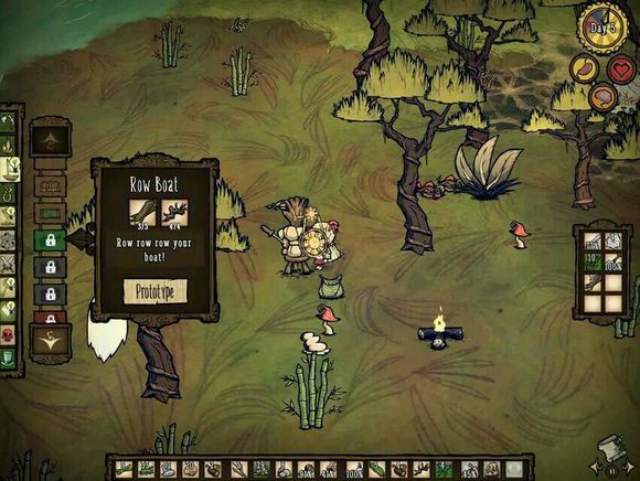 飢荒 (Don't Starve) 海難遊玩向流程圖文攻略