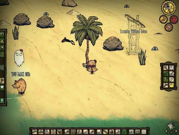 飢荒 (Don't Starve) 海難遊玩向流程圖文攻略