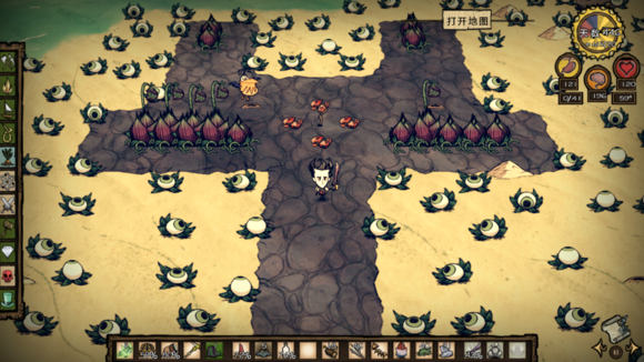 飢荒 (Don't Starve) 海難豪華基地建設佈局