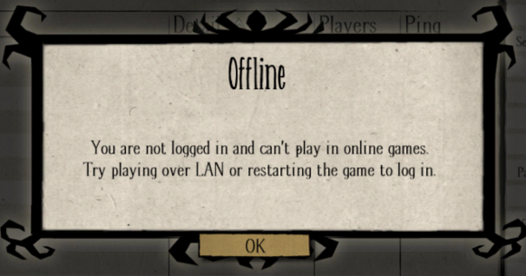 飢荒 (Don't Starve) 正版連線圖文教學與疑難排解