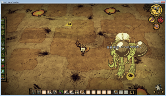 飢荒 (Don't Starve) 單機版與連線版怪物血量區別