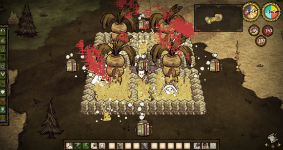 飢荒 (Don't Starve) 刷肉機制作圖文教學